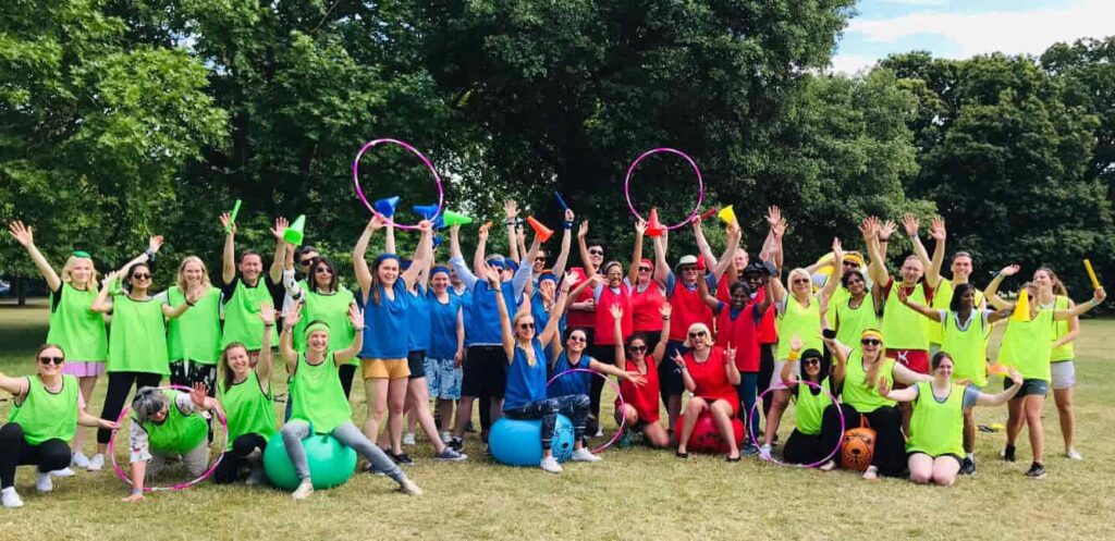 corporate team building event cost in the UK