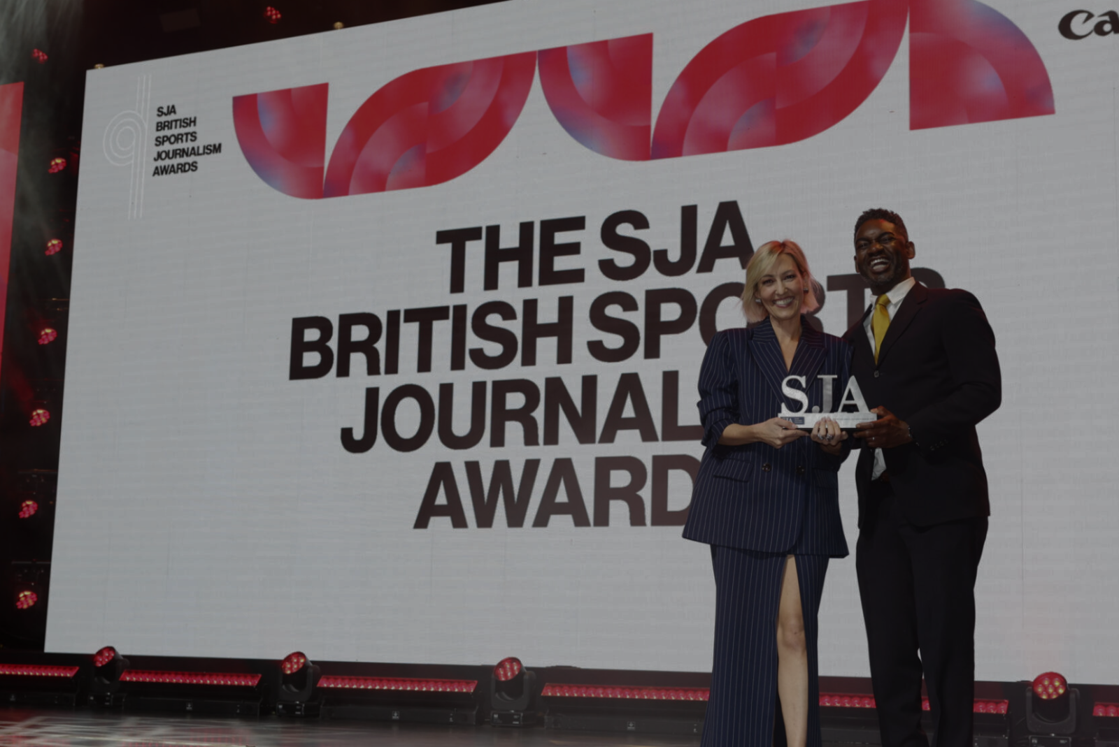awards ceremony for sports journalists association