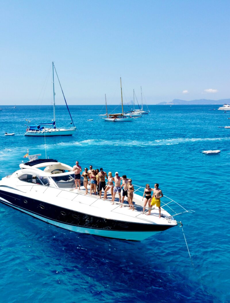 Group on a private yacht — the kind of VIP experience that defines a well-run corporate incentive trip